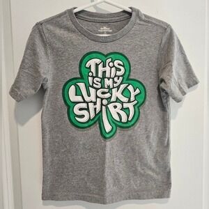 Kid's sz‎ XS 4-5 Celebrate St Patricks Day This Is My Lucky Shirt Irish Spring